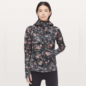 LULULEMON Scuba Hoodie Light Cotton Fleece *Frosted Rose Multi Size 6